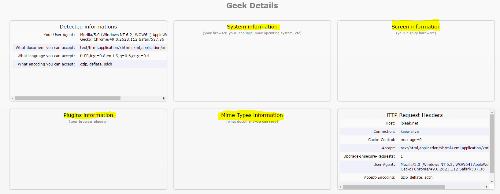 Image 50 Geek Details test IPLEAK