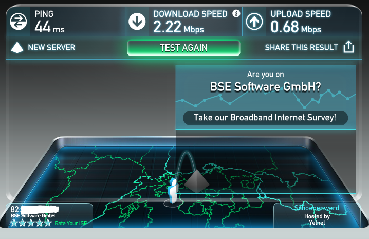 image 22 test débit VPN SUISSE steganos