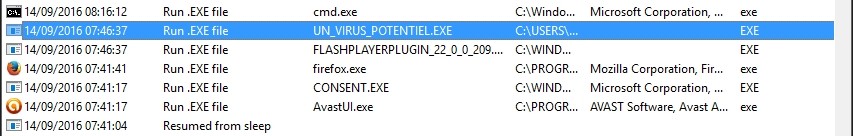 lastactivityview prouve qu'on a été piraté
