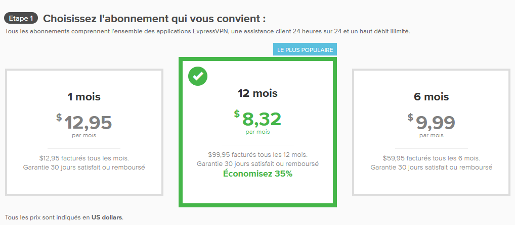 paiement expressvpn